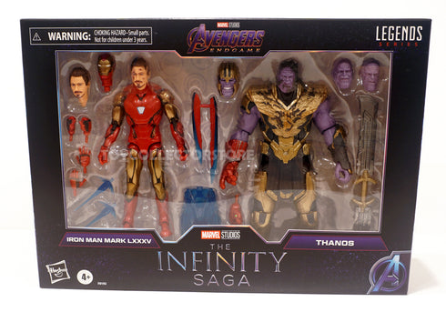 Marvel Avengers Iron man vs Thanos The Infinity Saga 6 inch action Figures